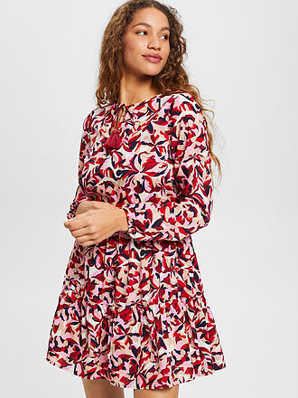 ESPRIT | Damen Strandkleid Tunika | dunkelrot