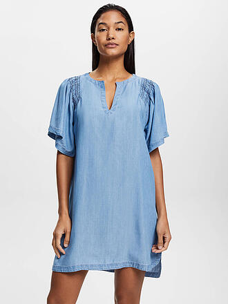 ESPRIT | Damen Strandkleid Tunika | blau
