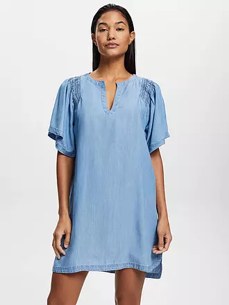 ESPRIT | Damen Strandkleid Tunika | blau