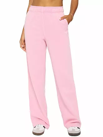 FABLETICS | Damen Fitnesshose Year Round Terry Wide Leg | rosa