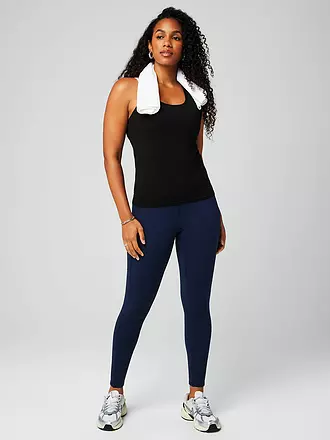 FABLETICS | Damen Fitnesstank Feather Tech Racerback | schwarz