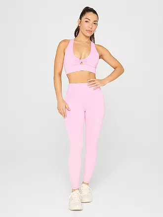 FABLETICS | Damen Fitnesstight High Waisted Pureluxe | rosa