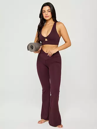 FABLETICS | Damen Sport-BH Oasis Twist Low Support | dunkelrot