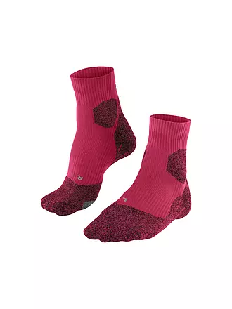 FALKE | Damen Laufsocken RU Trail Grip | rot