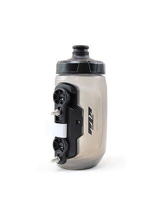 FIDLOCK | Fahrrad Trinkflasche 450ml inkl. Fidlock Halterung | grau