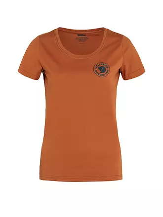 FJÄLLRÄVEN | Damen Funktionsshirt 1960 Logo | kupfer