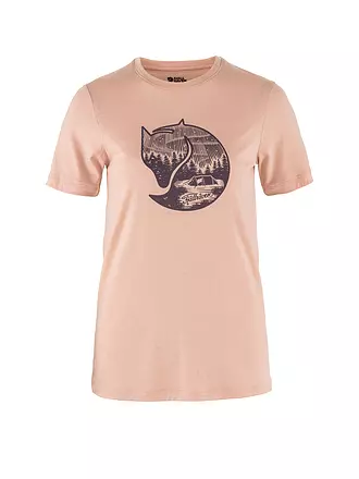 FJÄLLRÄVEN | Damen Funktionsshirt Abisko Wool Fox | rosa