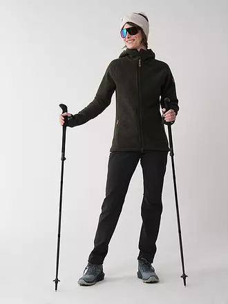 FJÄLLRÄVEN | Damen Wanderhose Abisko Winter | schwarz