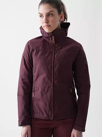 FJÄLLRÄVEN | Damen Wanderjacke Stina G-1000 Hoodie | olive