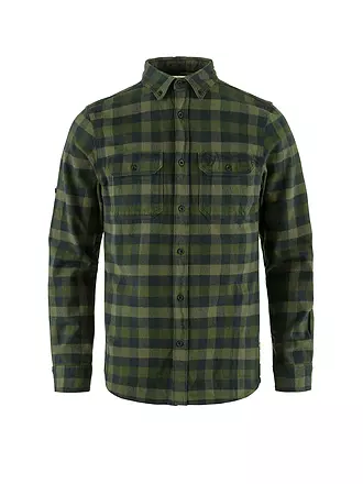 FJÄLLRÄVEN | Herren Flanellhemd Skog | olive