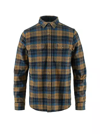 FJÄLLRÄVEN | Herren Flanellhemd Skog | olive