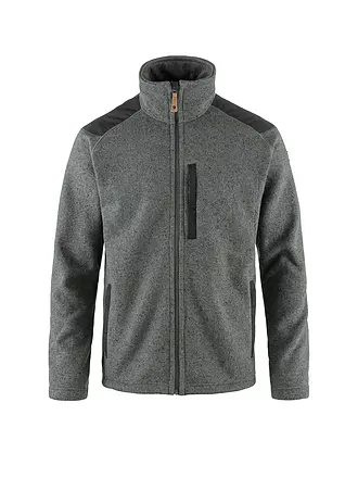FJÄLLRÄVEN | Herren Fleecejacke Buck | hellgrau