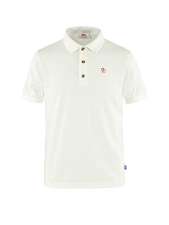 FJÄLLRÄVEN | Herren Funktionspolo Crowley Pique | weiss