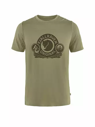 FJÄLLRÄVEN | Herren Funktionsshirt Abisko Wool Classic | olive