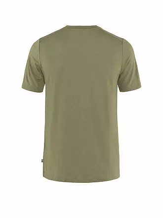 FJÄLLRÄVEN | Herren Funktionsshirt Abisko Wool Classic | olive