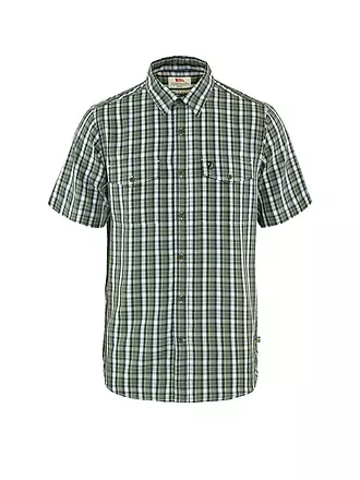 FJÄLLRÄVEN | Herren Outdoorhemd Abisko Cool | dunkelgrün