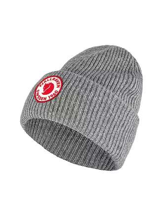 FJÄLLRÄVEN | Mütze 1960 Logo Merino | grau