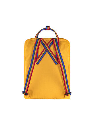 FJÄLLRÄVEN | Rucksack Kanken Rainbow 16L | gelb