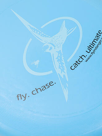 FLY IN DANGER | Frisbee Sport Disc FCC | hellblau