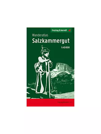 FREYTAG & BERNDT | Wanderkarte Salzkammergut Maßstab 1:40.000 | keine Farbe
