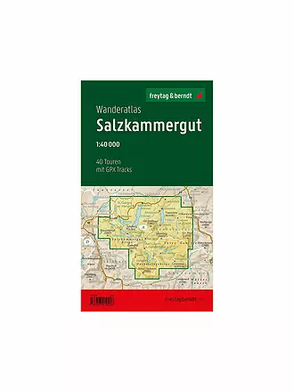 FREYTAG & BERNDT | Wanderkarte Salzkammergut Maßstab 1:40.000 | keine Farbe