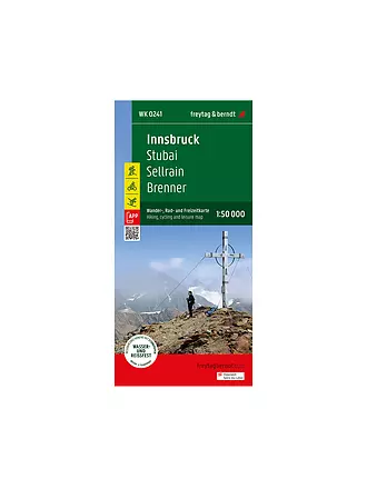 FREYTAG & BERNDT | Wanderkarte WK 0241 Innsbruck, 1:50.000 | keine Farbe