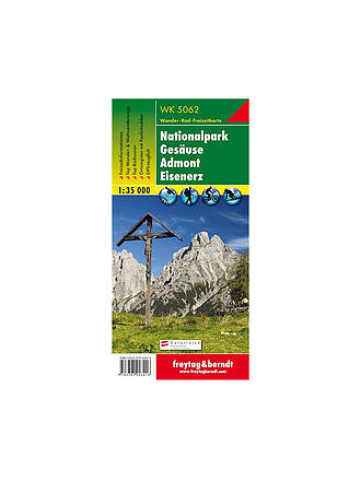 FREYTAG & BERNDT | Wanderkarte WK 5062 Nationalpark Gesäuse - Admont - Eisenerz, 1:35.000 | keine Farbe