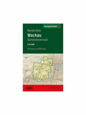 FREYTAG & BERNDT | Wanderkarte Wachau - Dunkelsteinerwald Maßstab 1:25.000 | keine Farbe