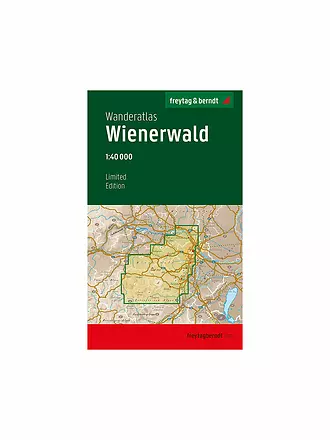 FREYTAG & BERNDT | Wanderkarte Wienerwald Maßstab 1:40.000 | keine Farbe