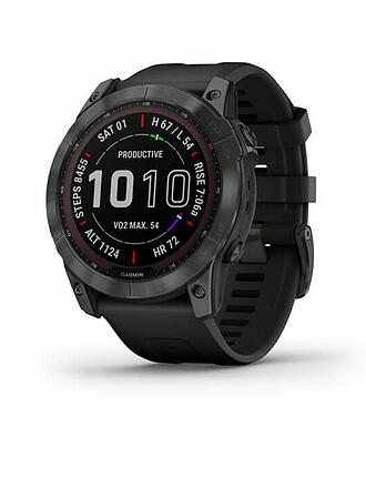 GARMIN | GPS-Sportuhr Fenix 7X Sapphire Solar | schwarz