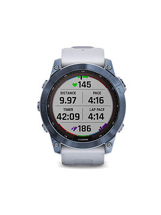 GARMIN | GPS-Sportuhr Fenix 7X Sapphire Solar | schwarz