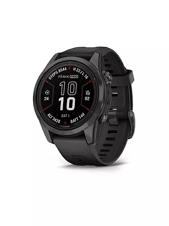 GARMIN | GPS-Sportuhr fenix 7S Pro Sapphire Solar | schwarz