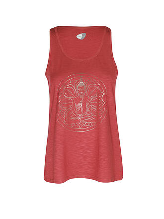 GETFIT |  Damen Yoga Tanktop | dunkelrot