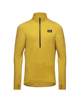 GORE | Herren Radshirt TrailKPR Hybrid 1/2 Zip | gelb