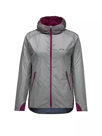 GOREWEAR | Damen Laufjacke R5 GORE-TEX INFINIUM™ | grau