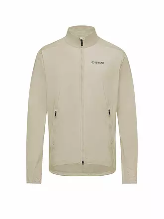 GOREWEAR | Herren Laufjacke Concurve Windbreaker | beige