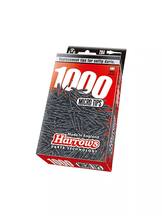 HARROWS | Softdart Spitzen 1000 Stk. Micro Tip | keine Farbe