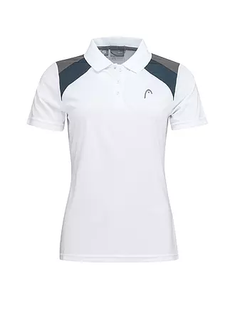 HEAD | Damen Tennispolo Club 22 Tech | weiss