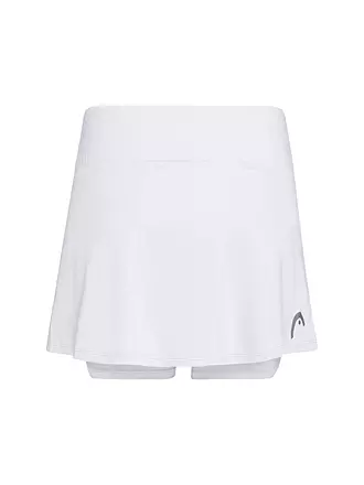 HEAD | Damen Tennisskirt Club Basic | weiss