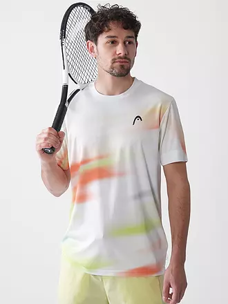 HEAD | Herren Tennisoberteil Blur | bunt