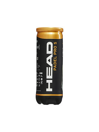 HEAD | Padel-Tennisbälle Padel Pro S 3er | gelb