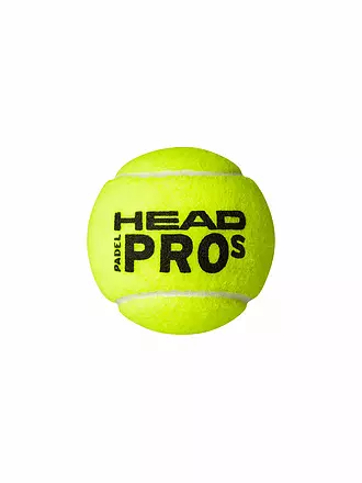 HEAD | Padel-Tennisbälle Padel Pro S 3er | gelb