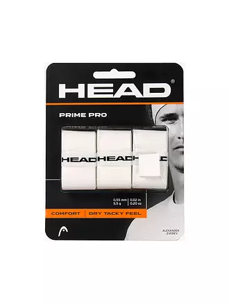 HEAD | Tennis Overgrip Prime Pro 3 | weiss