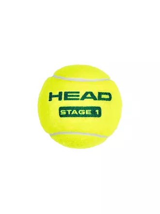 HEAD | Tennisbälle Stage 1 | grün