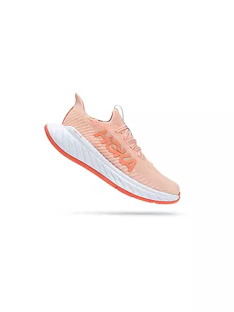 HOKA | Damen Wettkampf Laufschuhe Carbon X 3 | orange