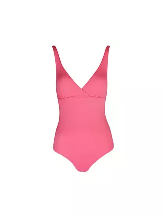 HOT STUFF |  Damen Badeanzug V-Neck | schwarz