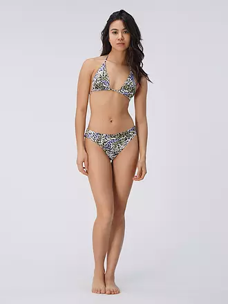 HOT STUFF |  Damen Bikinioberteil Triangel Print | bunt