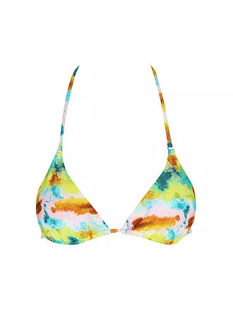 HOT STUFF |  Damen Bikinioberteil Triangel Print | bunt