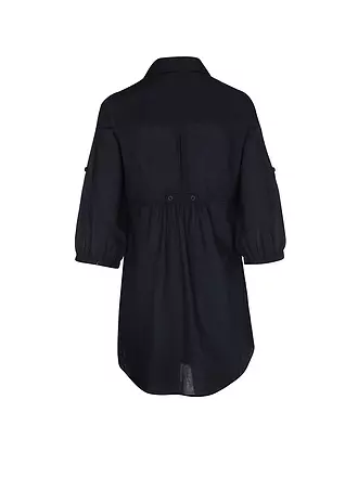 HOT STUFF |  Damen Blusenkleid Marseille | schwarz
