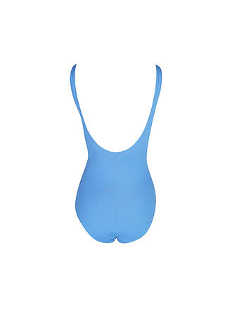 HOT STUFF | Damen Badeanzug Solids Blue | blau